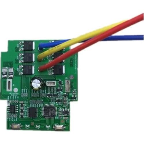 18V Rechargeable Lithium Battery Brushless Angle Grinder Polishing Machine Cutting Machine Control Board Has Hall No Hall Driver