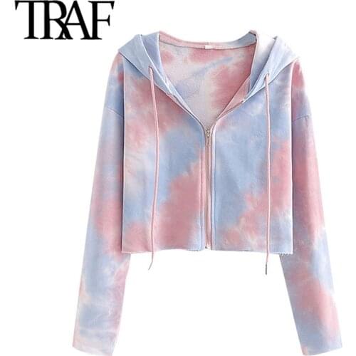 Женские толстовки с принтом TRAF China At AliExpress