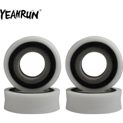 YEAHRUN Insert Inlay Foam Sponge for 1.9Inch RC Crawler Tires Tyres for 1/10 Axial SCX10 Three Segments Foam Sponge
