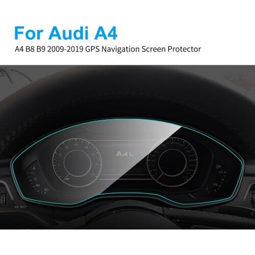 Car Instrument Panel Screen Protector for Audi A4 B8 B9 Dashboard Membrane Waterproof Anti-glare Protective TPU Film Accessories