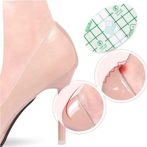 30pcs Foot Care Tool Heel Protector Foot Sticker Waterproof Foaming Friction Invisible Heel Sticker Woman High Heel Shoe Sticker