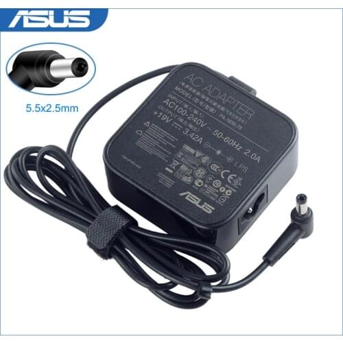 5.5x2.5mm Plug Size 19V 3.42A 65W Power PA-1650-78 Laptop AC Adapter Power Charger For Asus X452M X552M X552E X551C A3 A32 A6 A8