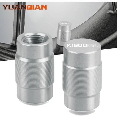 Motorcycle Accessories Couple Aluminum For BMW K K1600GTL GT GTL Vehicle Wheel Tire Valve Stem Caps Covers For Universal cycle