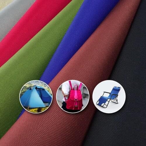 Free Shipping 1M*1.5M Waterproof DTY 600D Pu Coated Oxford Fabric 6*6 Oxford Thick And Strong Chair Bag Fabric