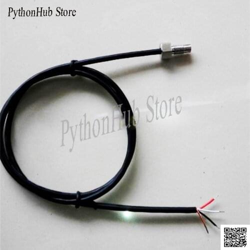 DS18B20 Digital Temperature Sensor M8 Thread Temperature Sensor Stainless Steel Waterproof Type