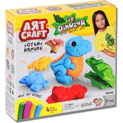 Grandpa 3D Dinosaur Modeling Clay Set