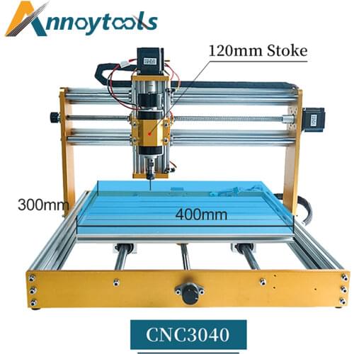 CNC3040 Milling Machine support 500W Spindle update CNC3018 Engraving Machine CNC Router Laser Engraver GRBL1.1 for Wood PCB PVC