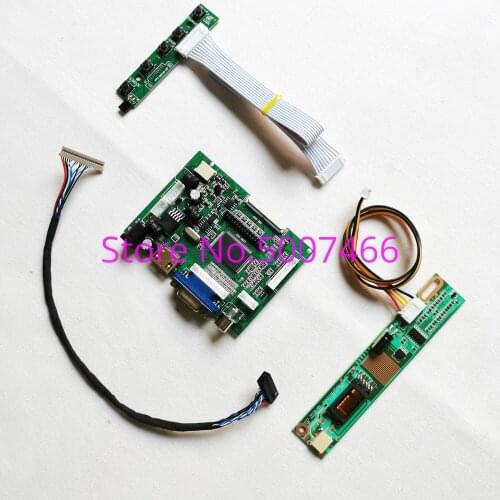 For B121EW03 V.0/V.1/V.2/V.3/V.4/V.5/V.6/V.7/V.8/V.9/V.X LVDS 20-Pin 1CCFL 1280*800 VGA 2AV LCD screen controller board kit
