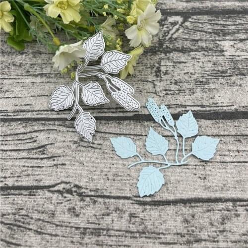 Leaves Frame Craft Metal Cutting Dies For DIY Scrapbooking Album Embossing Paper Cards Decorative Crafts