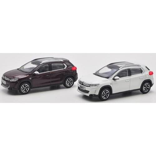Diecast 1:43 Citroen C3-XR Off-road Vehicle Alloy Car Model Metal Static Ornaments Souvenir Display Collectible Gifts Toy Show