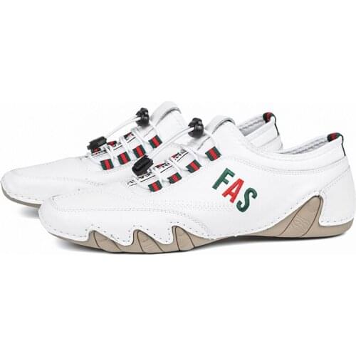 Mens Classic Fashion Casual Shoes With Hand Stitched Soles Without Degumming