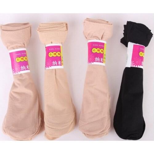 Free shipping Authentic 2019 new ultra-thin transparent socks velvet pairs of socks wholesale manufacturers for women girl