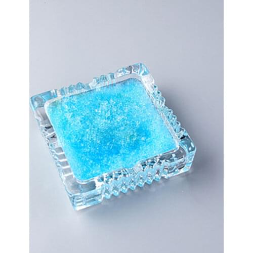 3pcs Smokeless Ashtray Mud Portable Air Purifier Clean Car Ashtray Home Office High Temperature Extinguishing Crystal Mud