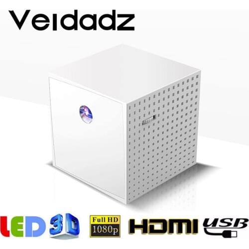 VEIDADZ S201 Mini Baby DLP Miniature Education Projector HD Home Movie Video Theater Beamer Children Students Learning Machine
