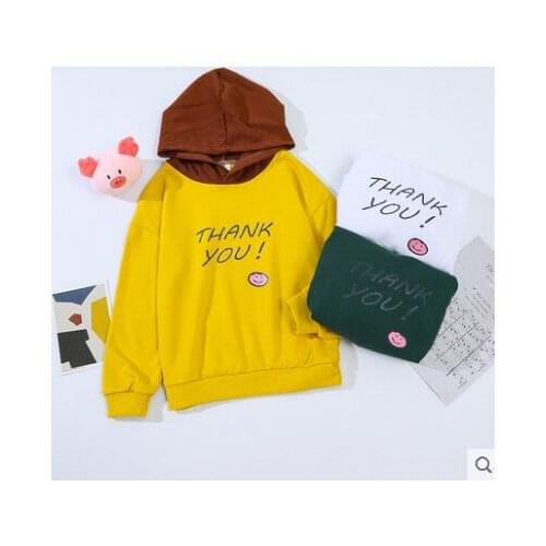 Baby Boys Hooded Sweatshirts Clothes 2019 Autumn New Childrens Clothing Baby Boys Patchwork Pullovers Top Tees Girls Sweatshirt