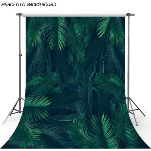 Jungle leaves tropical party theme birthday backdrop decoration photographic background photo backdrop for photography LV-269