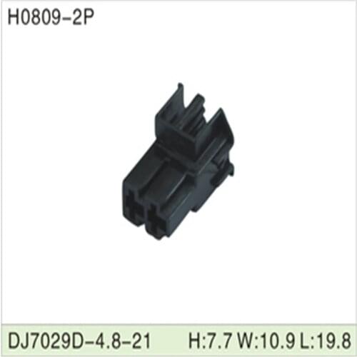 500PCS DJ7029D-4.8-21 4.8mm 2Pin AMP Car Electrical Wire Connectors for Audi ,BMW,Honda,Toyota,NISSAN AND other models