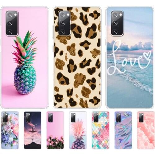 For Samsung Galaxy S20 FE Case 6.5" Tpu Soft Silicon Back Phone Cover Case For Samsung S20 fe Bumper GalaxyS20 FE S20FE Fundas