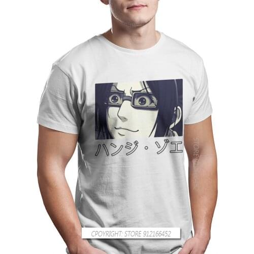 Hange Zoe Cool Round Collar TShirt Attack On Titan Snk Eren Anime 100% Cotton Basic T Shirt Men Clothes New Design