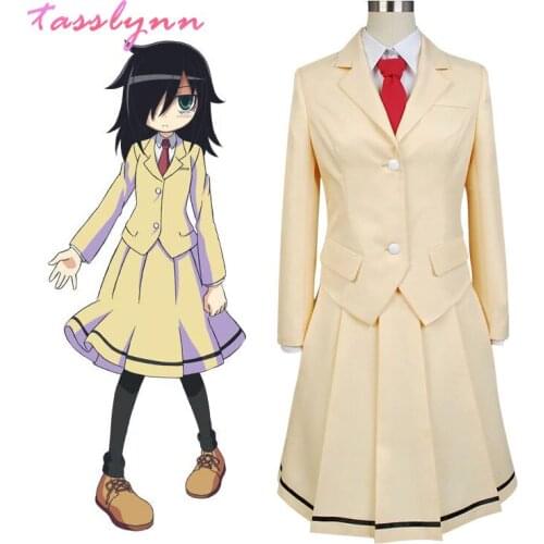 Watashi Ga Motenai No Wa Dou Kangaete Mo Omaera Ga Warui Kuroki Tomoko Cosplay Costume