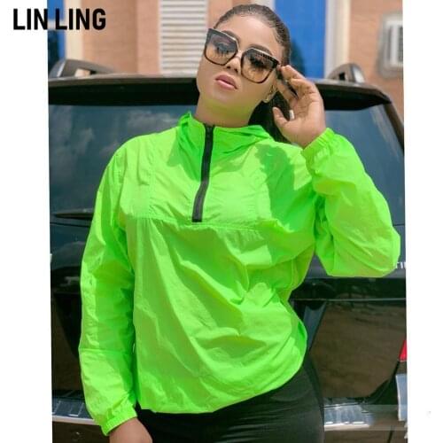 LINLING Summer Outdoor Sunscreen Anti Ultraviolet Sports Windbreaker Breathable Thin Stretchy Hooded Zipper Coat