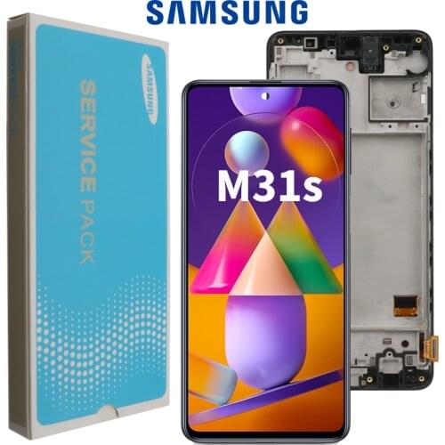New Original For Samsung Galaxy M31S M317 Lcd Display Touch Screen Digitizer Assembly Parts For Samsung M317F Display Screen