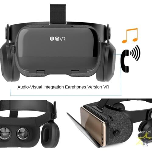 VR Five-generation Audiovisual Integrated Fabric Customized Helmet Phone 3D VR Glasses