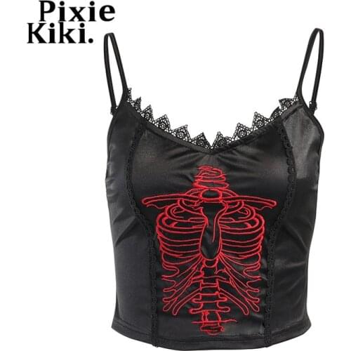 PIXIEKIKI Womens Tops