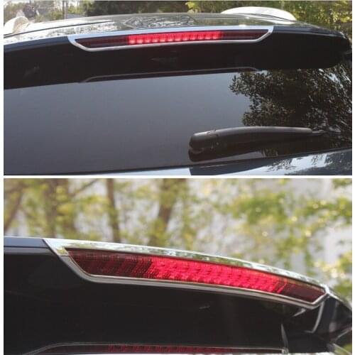 Fit for Lincoln MKX special rear brake light frame decorative frame Sequin tail light trim strip Lincoln MKC exterior decoration
