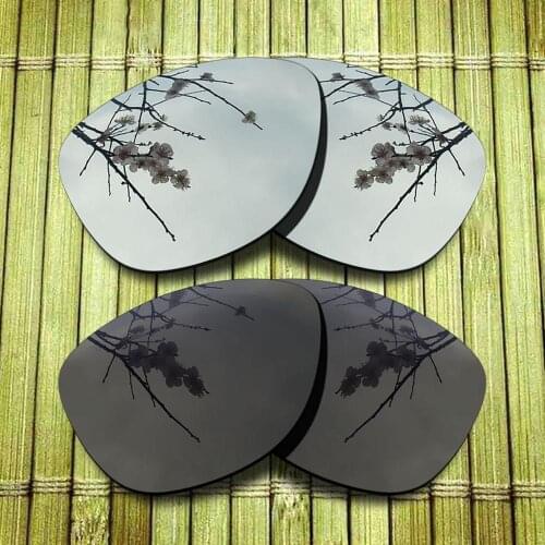 Polarized Replacement Lense For-Oakley Frogskins Sunglasses Frame - Chrome & Black Combine Options