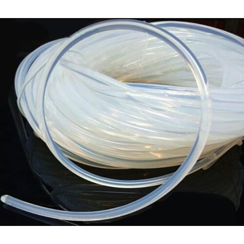 Clear silicone rubber strip round dia solid 1 2 3 4 5 `10 12 mm LED light outdoor spraying advertising cloth light box