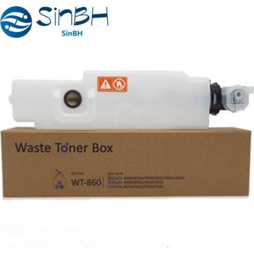 1PC/2PCS WT-860 Waste Toner Receptacle For Kyocera 4500i 5500I 3500 4500 4501 5500 5501 3050ci 3051ci 3550ci 3551 4550ci 4551ci