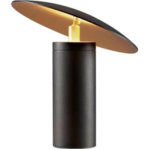 Nordic Metal Frosted Table Lamp bedroom bedside deco Desk Lamp can be turned to lampshade designer mushroom Desk light Luminaire