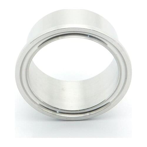 63mm Tube OD 304 Stainless Steel Sanitary Weld Ferrule Connector Pipe Fitting For Home Brew Homebrew Fit 2.5" Tri Clamp