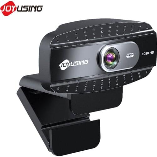 JOYUSING N300 HD1080P WDR Webcam for PC, USB Video Camera Network Teaching Desktop Laptop Conference Online Class Webcam