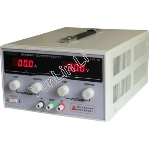 High Precision Adjustable Digital DC Power Supply 30V/20A for Scientific Research Laboratory Switch DC Power Supply