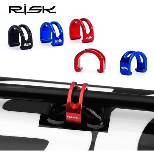 5Pcs C Shape Clips Brake Cable/Line Buckles Aluminum Alloy MTB Bicyle Housing Hose Road Guide Derailleur Lines Tools Accessories