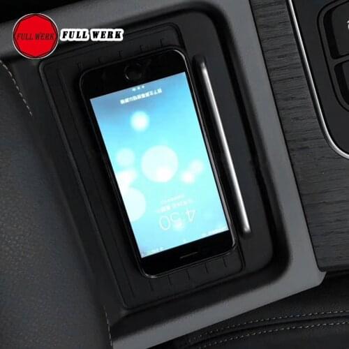 1 pc Car Phone Wireless Charger Device for 2018 Audi Q5L SQ5 Car Styling Fast Charging Plate Holder Support Accessories