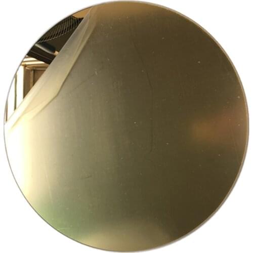 25pcs OD400x1mm Acrylic Gold Mirrors Round Plastic PMMA Home Hotel Decorative Lens Miroir Mural Dekor Ayna Not Easy To Broken