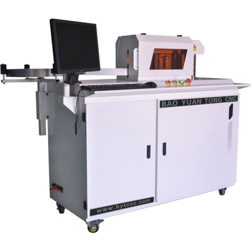 Auto channel letter bender for 3D channel letter