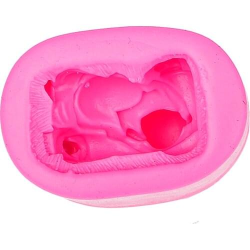 God of wealth Silicone soap Mold chocolate Fondant moulds baking DIY party cake Decorating Tools F0500