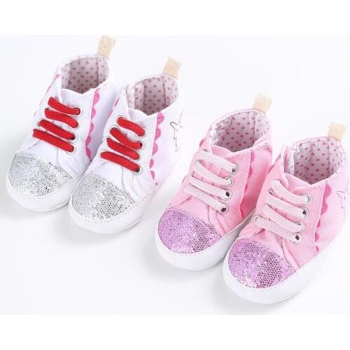 0-1 year old female baby helping casual soft bottom baby toddler shoes