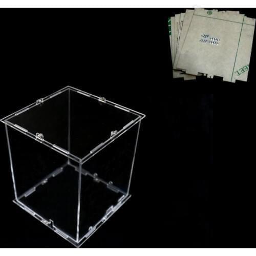 DIY 3D 8S mini LED Light Cubeeds Acrylic case- note:cubeeds box only with the use of our 3d8 mini cubeed,size is 12x12x h14 cm