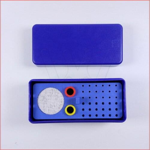 72-Holes Endo Box For Bur Reamer Gutta Percha Points Dental Sterilize