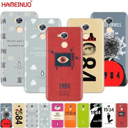 HAMEINUO 1984 George Orwell book Cover phone Case for Huawei Honor 10 V10 4A 5A 6A 7A 6C 6X 7X 8 9 LITE