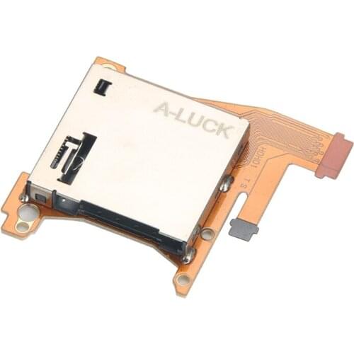 Game Card Slot Socket Board Replacement Repair Compatible with Switch Lite, Game Console Card Reader Slot Socket