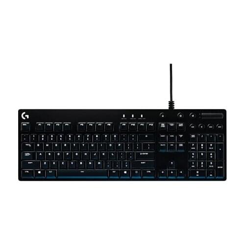 Logitech G610 Full-size gaming mechanical keyboard German cherry original switch White backlight Macro programming MX RedMX Blu