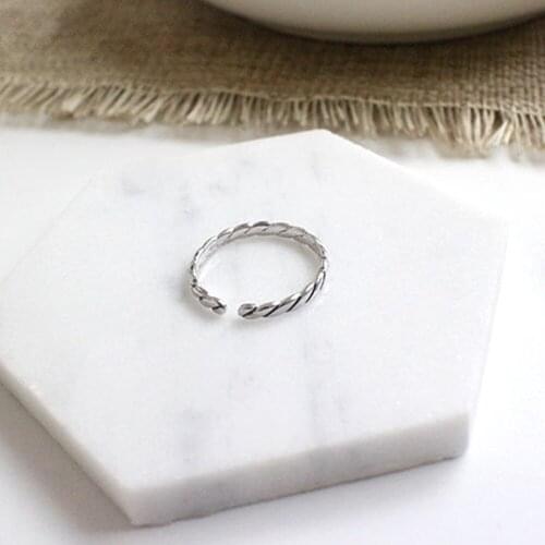 925 Silver Color ring Snake pattern open Silver Color ring Girlfriend gift sterling Silver Color joint gift Personalized jewelry