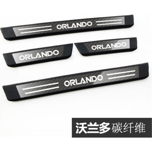 Stainless steel Scuff Plate/Door Sill Plate Door Sill Welcome Pedal For Chevrolet ORLANDO Car Styling
