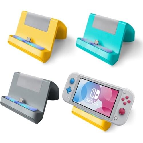 Portable Charging Dock for Switch Lite and Switch Mini Charging Stand Station Charging Dock